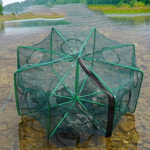 Foldable fishing net - fishing, cage